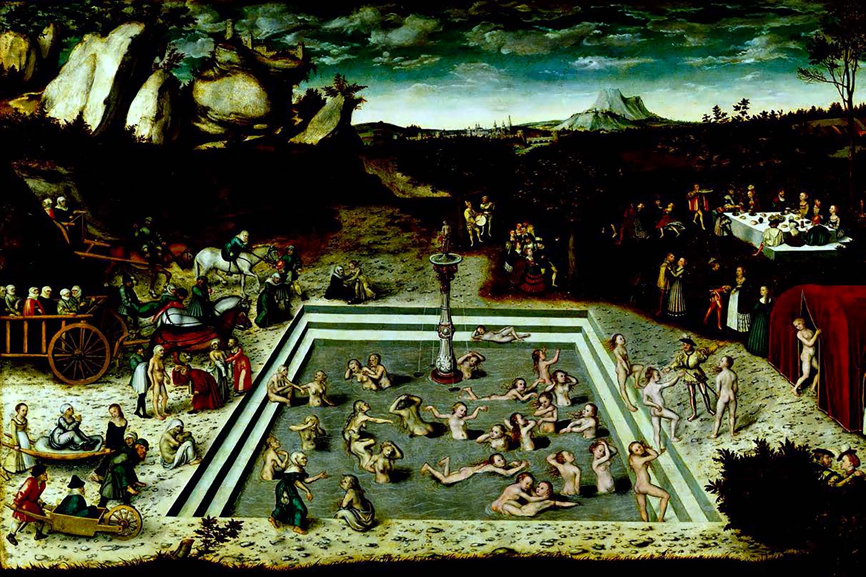 Cranach il Vecchio, Fonte giovinezza