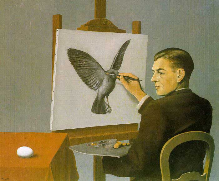 Magritte, autoritratto