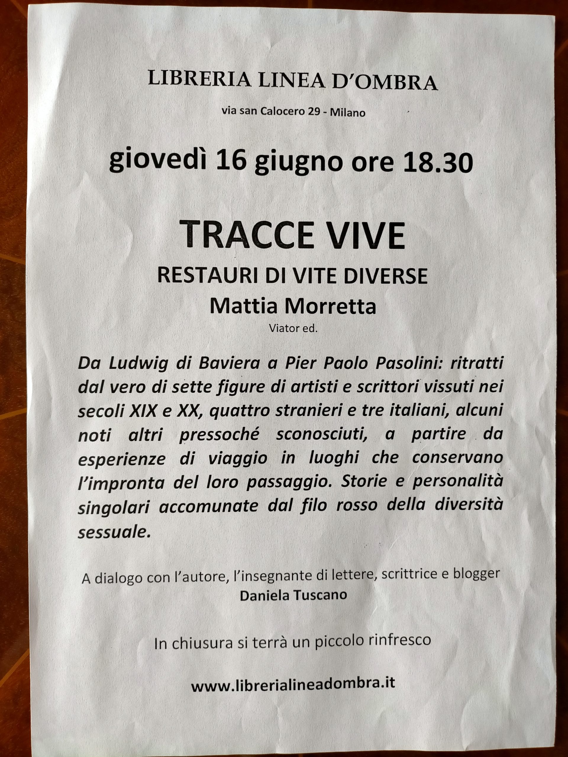 Recensioni Tracce Vive