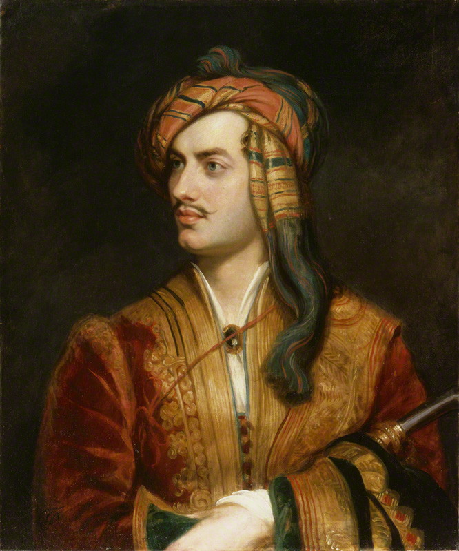 NPG 142; George Gordon Byron, 6th Baron Byron replica by Thomas Phillips